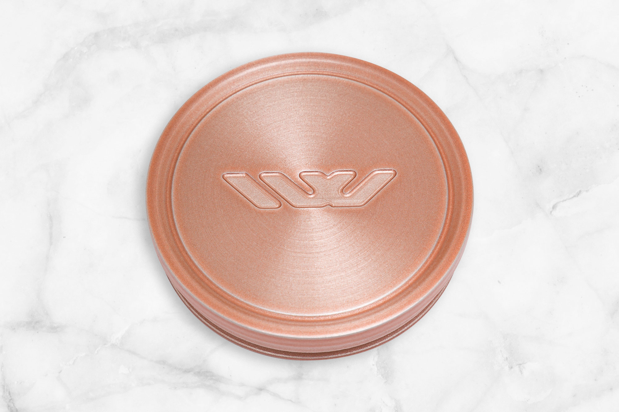 ROSE GOLD TRANSPARENT SATIN BRUSHED