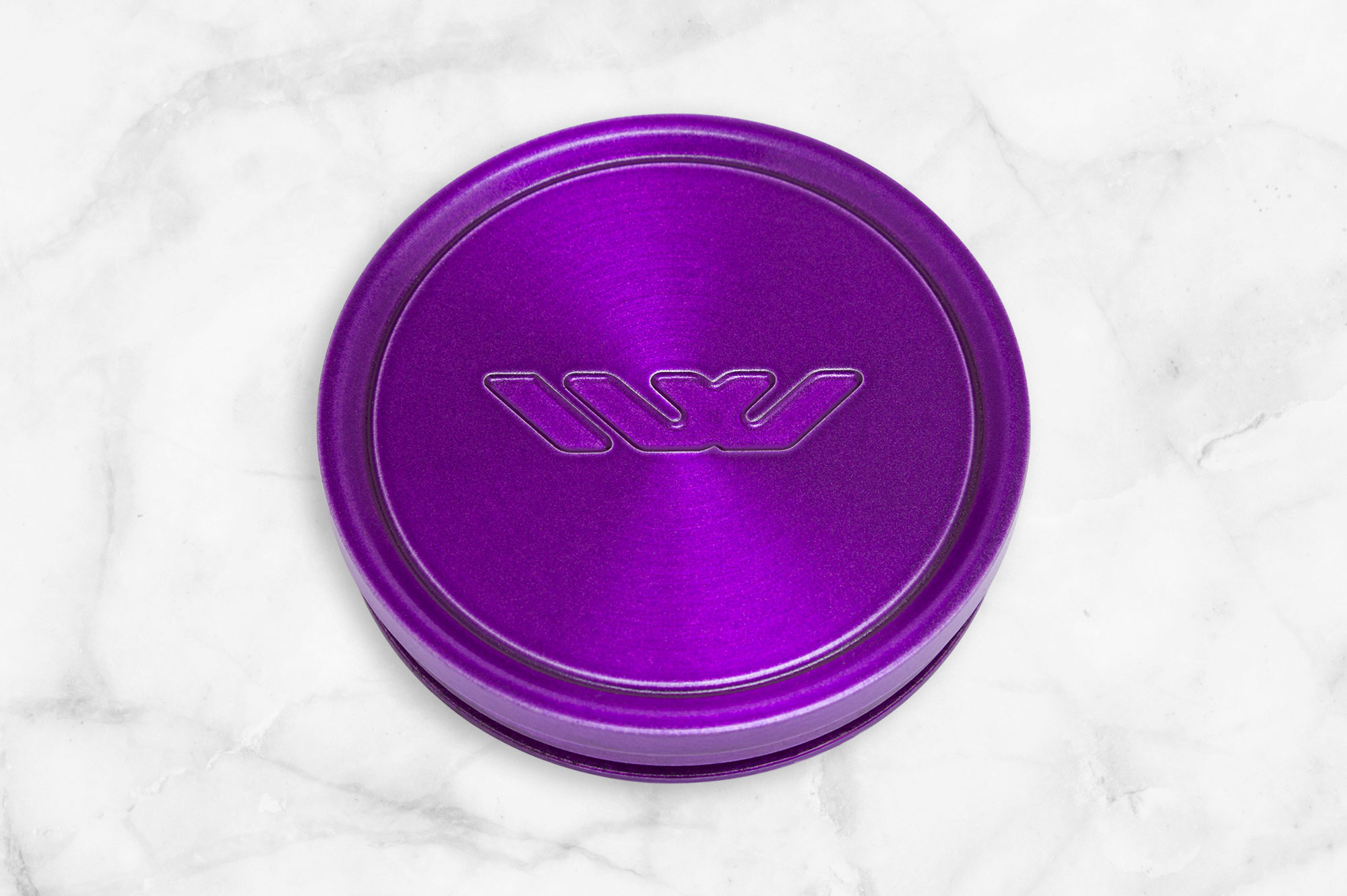 VIBRANT PURPLE TRANSPARENT SATIN BRUSHED